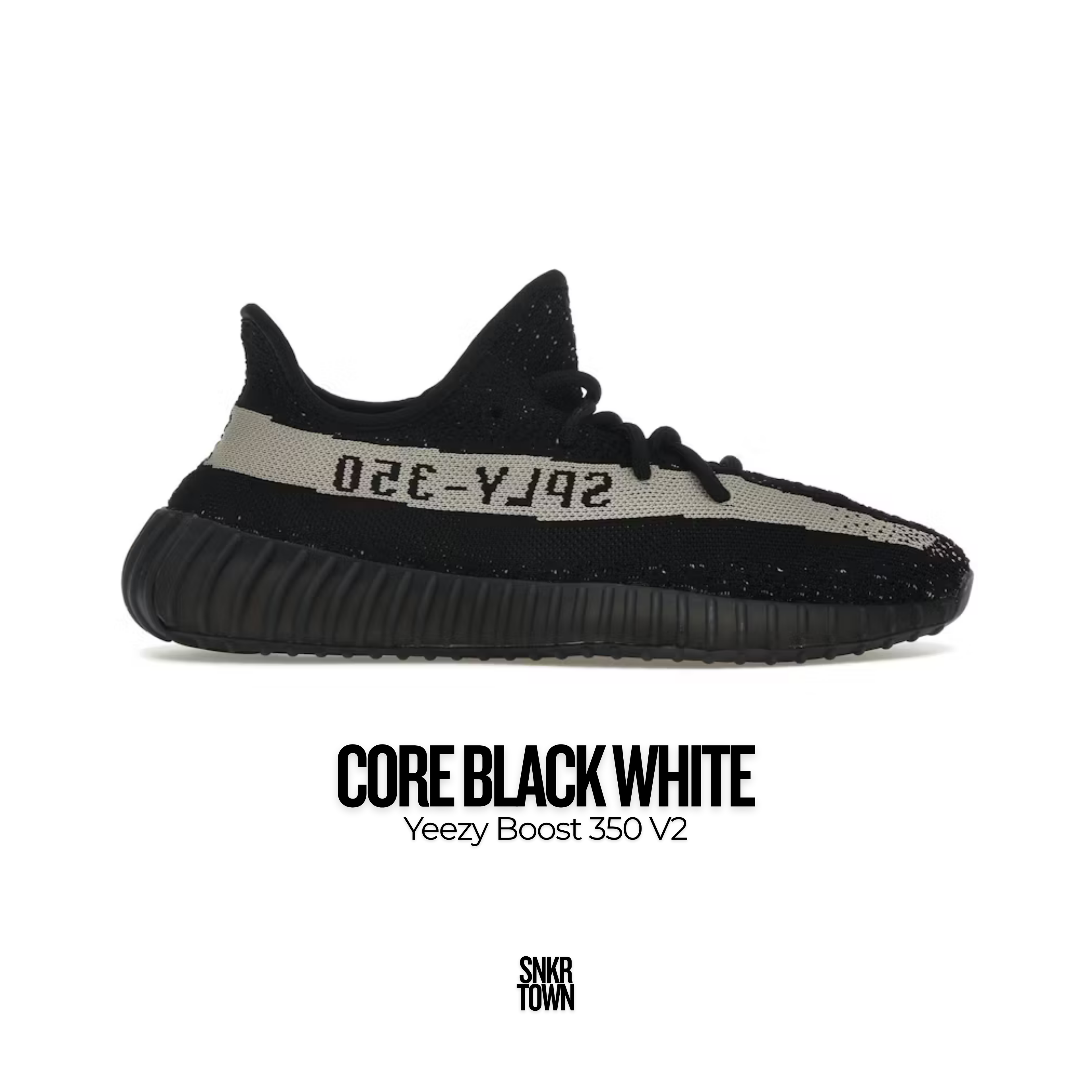 Yeezy Boost 350 v2 "Core Black White"