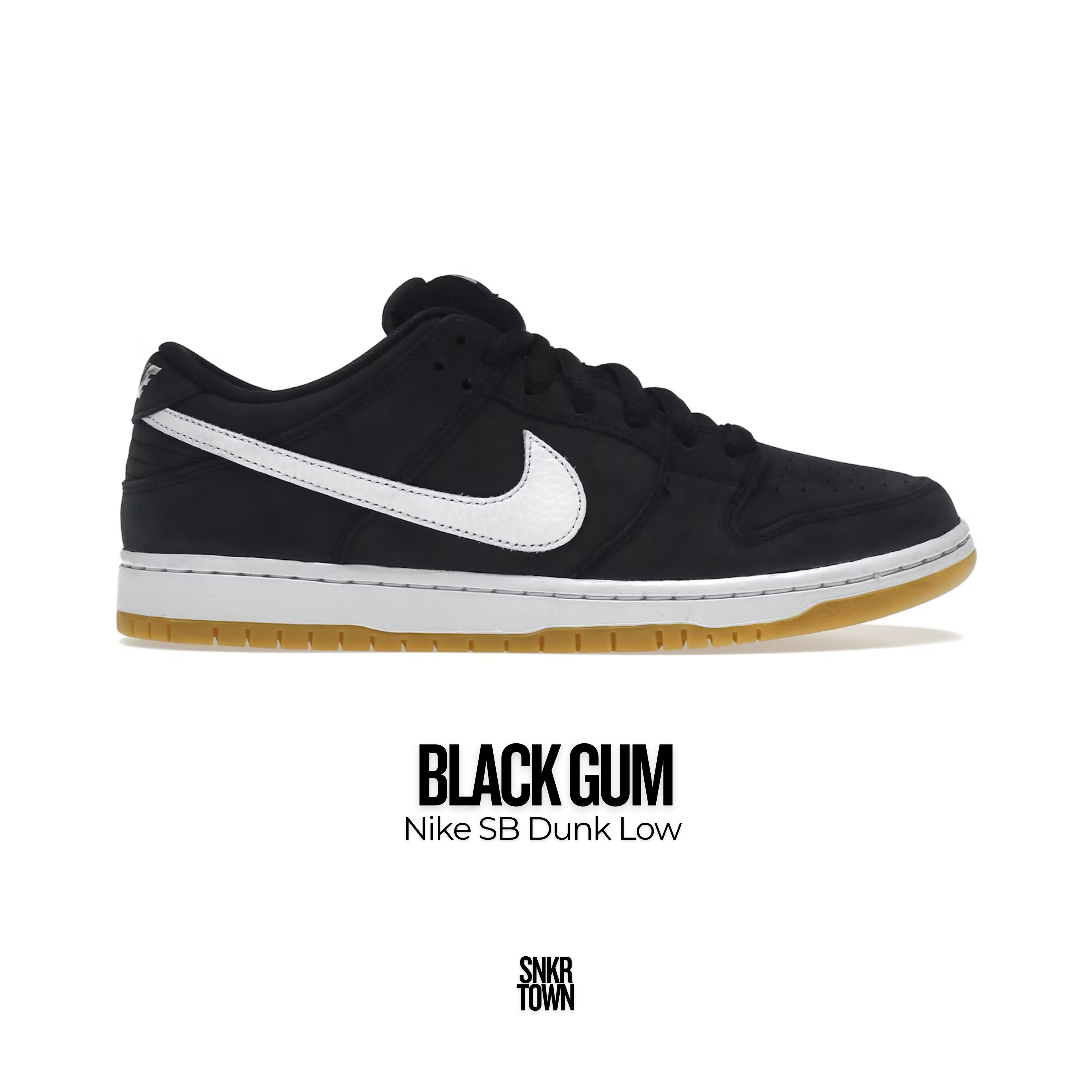 Nike SB Dunk Low "Black Gum"
