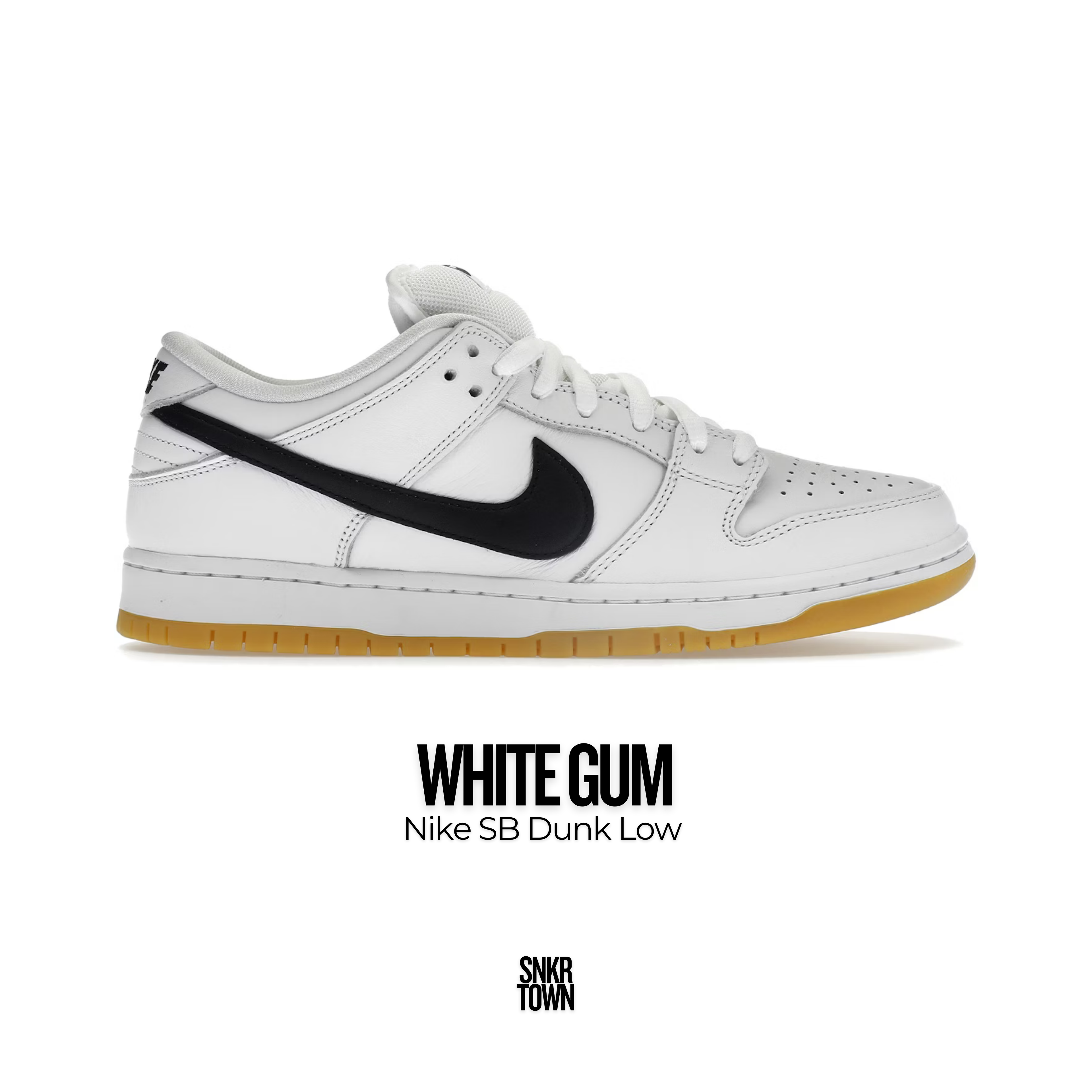 Nike SB Dunk Low "White Gum"