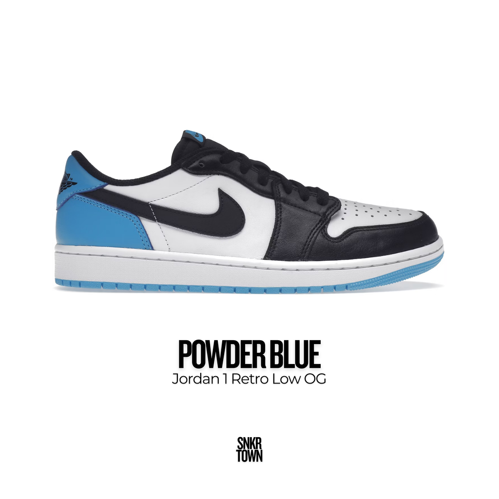 Jordan 1 Retro Low " Powder Blue"